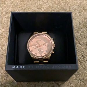 Marc Jacobs rose gold watch